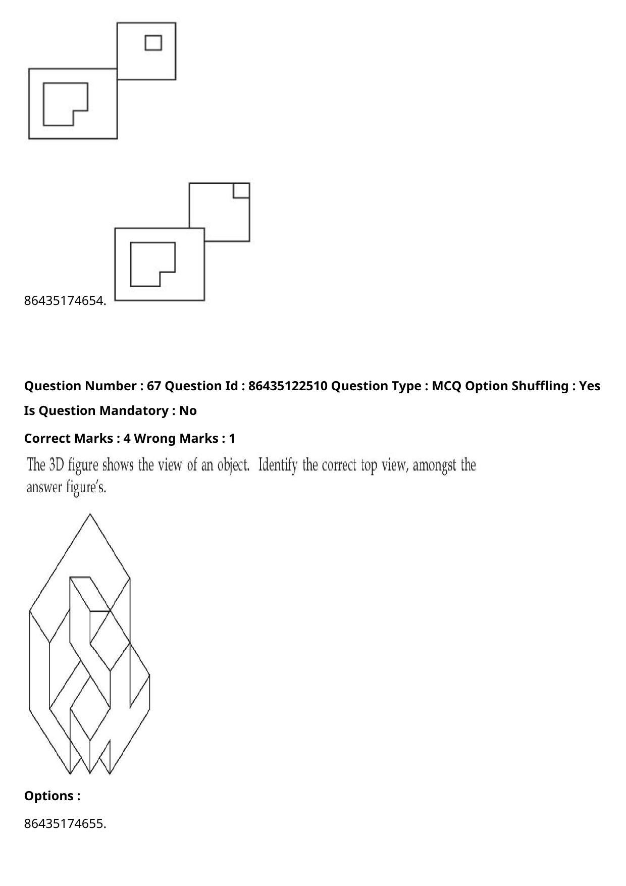 JEE Mains 2021: B.Arch English (Shift 2) 02-09-2021 Question Paper - Page 49
