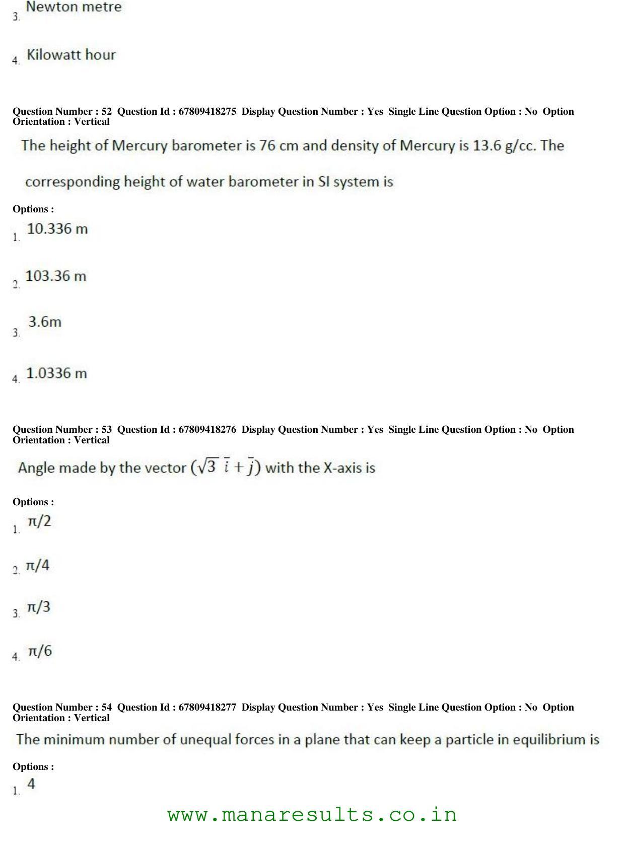 AP ECET 2018 - Mechanical Engineering Old Previous Question Papers - Page 20