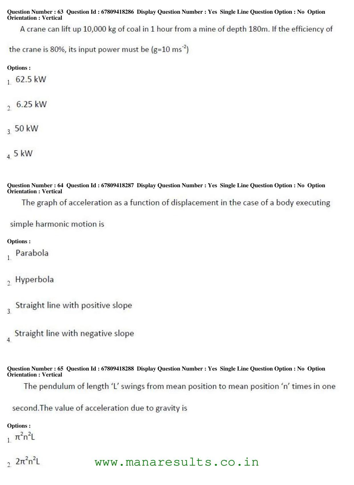 AP ECET 2018 - Mechanical Engineering Old Previous Question Papers - Page 24