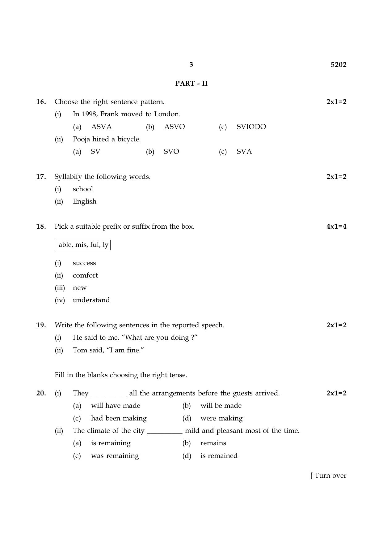 TN Class 8 2021 Question Papers (All Subjects) - Page 10