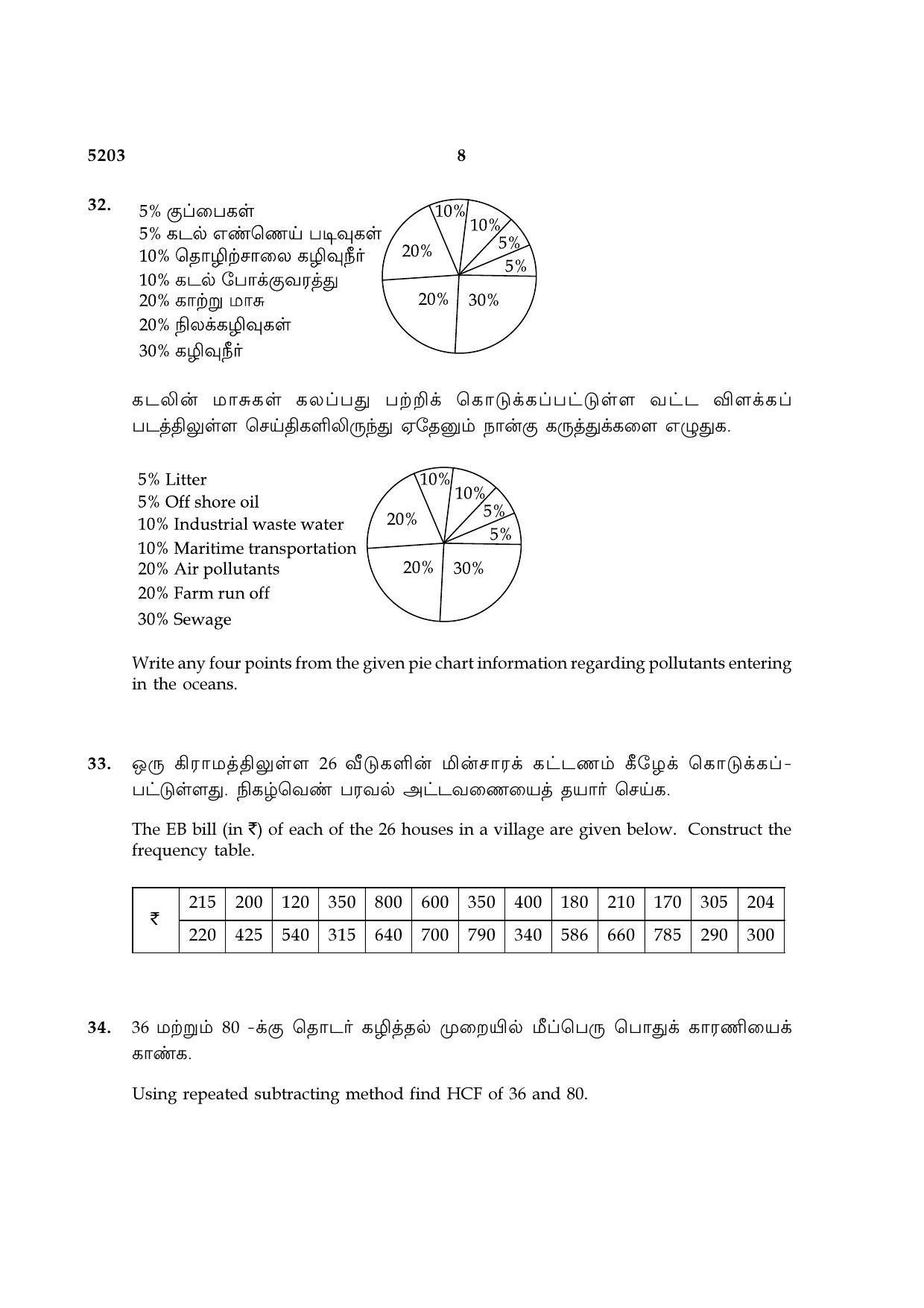 TN Class 8 2021 Question Papers (All Subjects) - Page 23