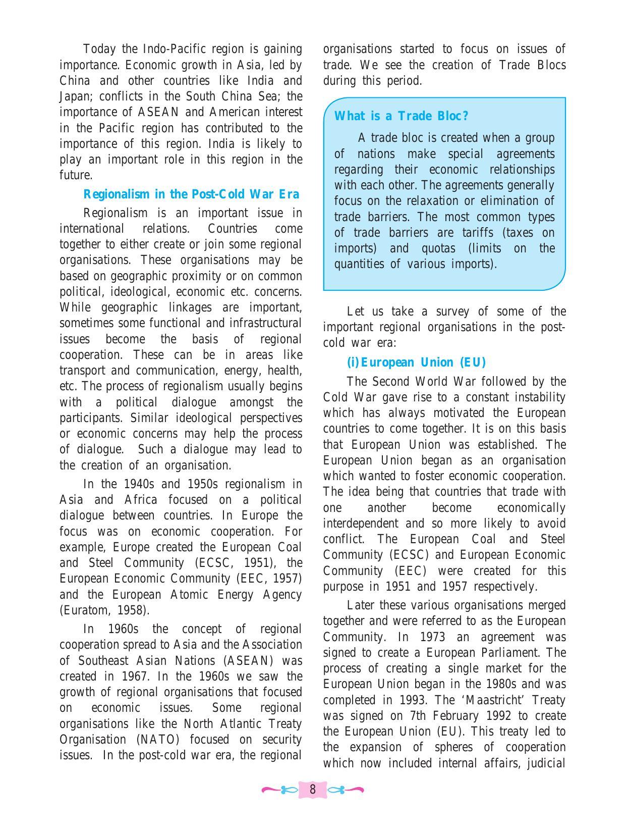 Maharashtra Board Class 12 Political Science Textbook - Page 20