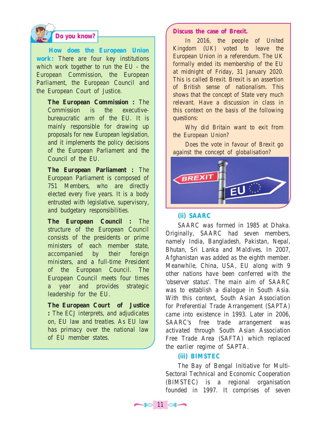 Maharashtra Board Class 12 Political Science Textbook - Page 23