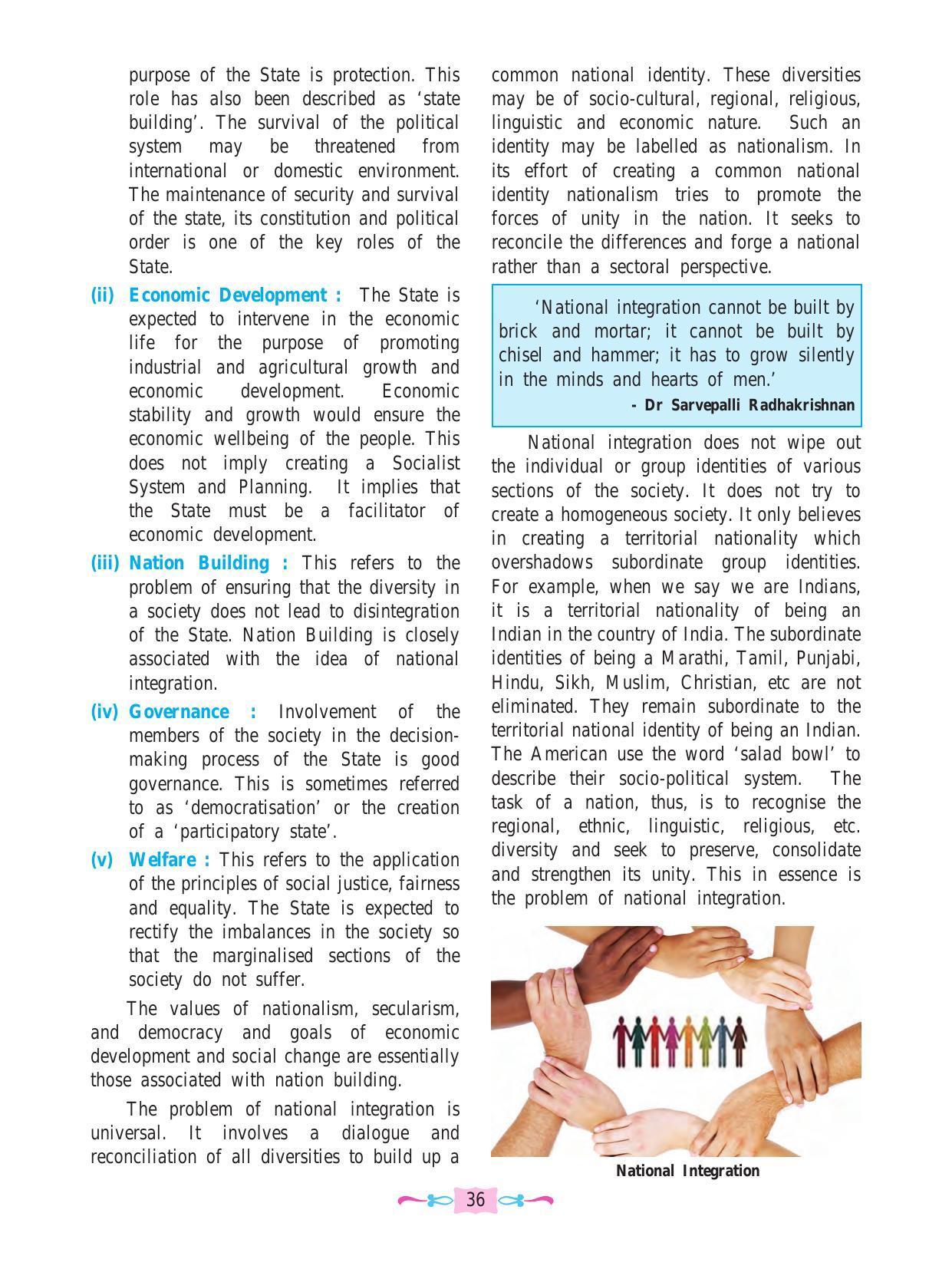 Maharashtra Board Class 12 Political Science Textbook - Page 48