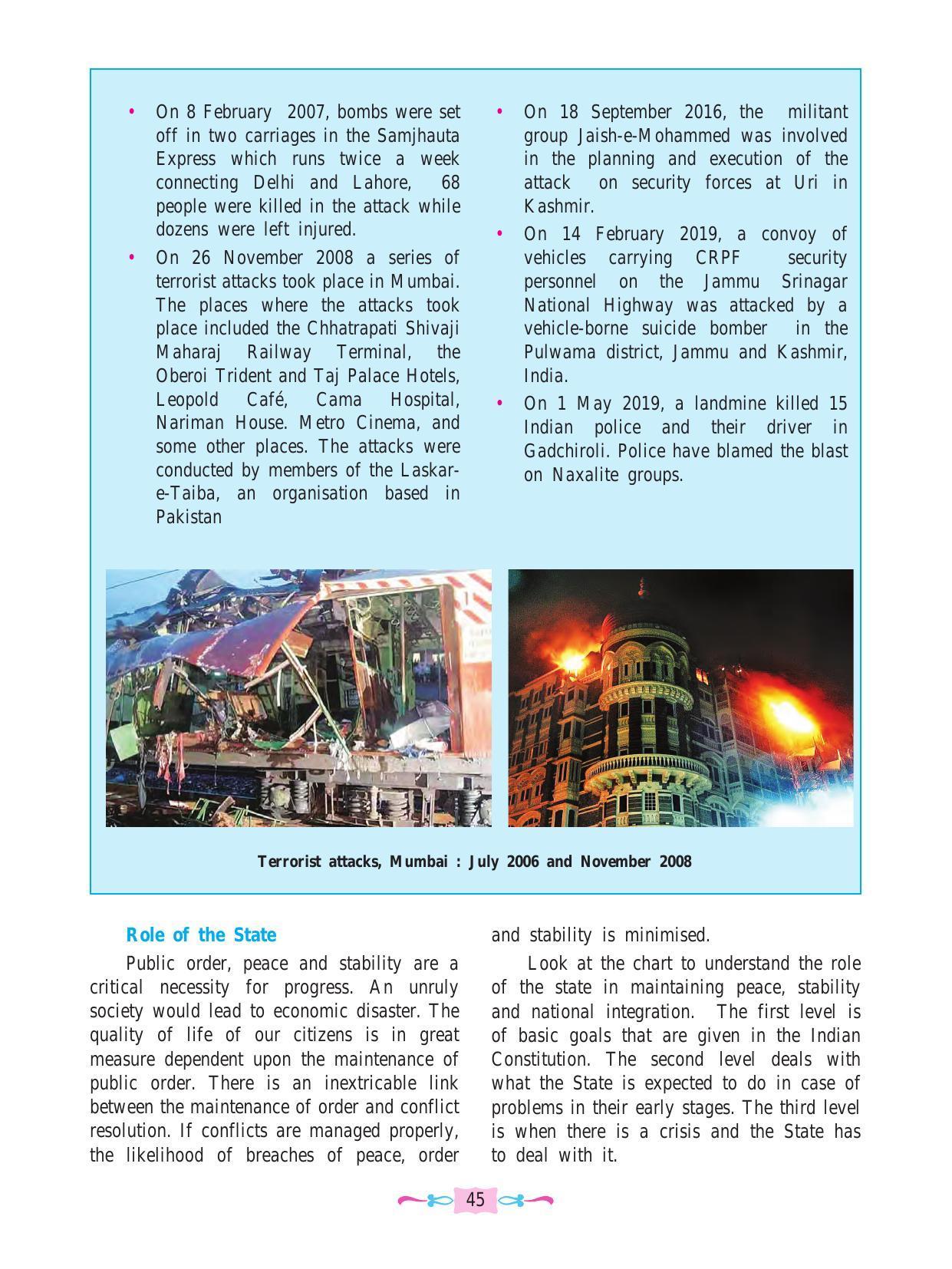 Maharashtra Board Class 12 Political Science Textbook - Page 57