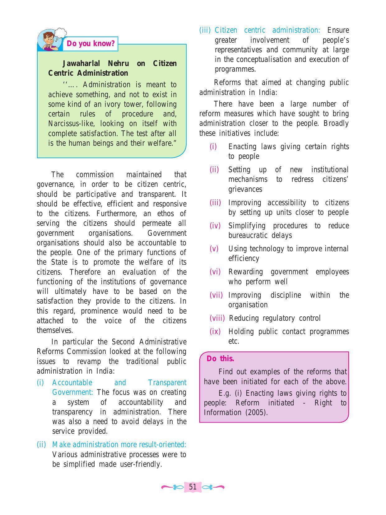 Maharashtra Board Class 12 Political Science Textbook - Page 63