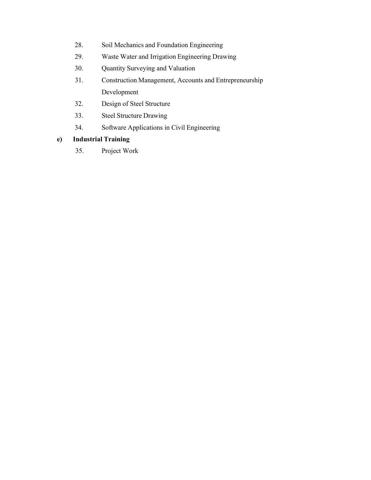 SYLLABUS FOR SEMESTER SYSTEM EFFECTIVE FROM (2021-2022) - CIVIL AND ENVIRONMENT ENGINEERING - Page 15