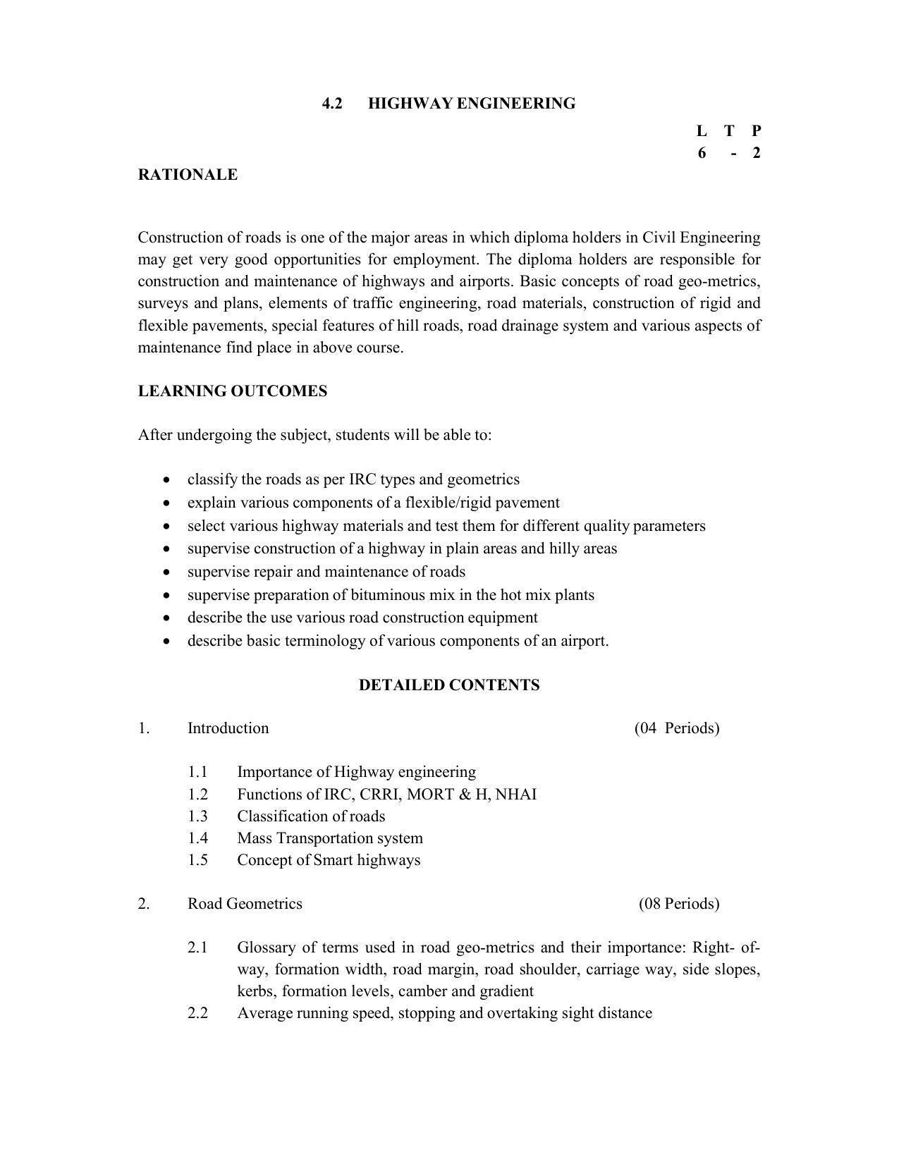 SYLLABUS FOR SEMESTER SYSTEM EFFECTIVE FROM (2021-2022) - CIVIL AND ENVIRONMENT ENGINEERING - Page 106
