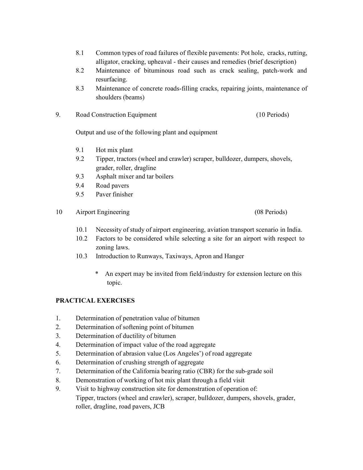 SYLLABUS FOR SEMESTER SYSTEM EFFECTIVE FROM (2021-2022) - CIVIL AND ENVIRONMENT ENGINEERING - Page 109