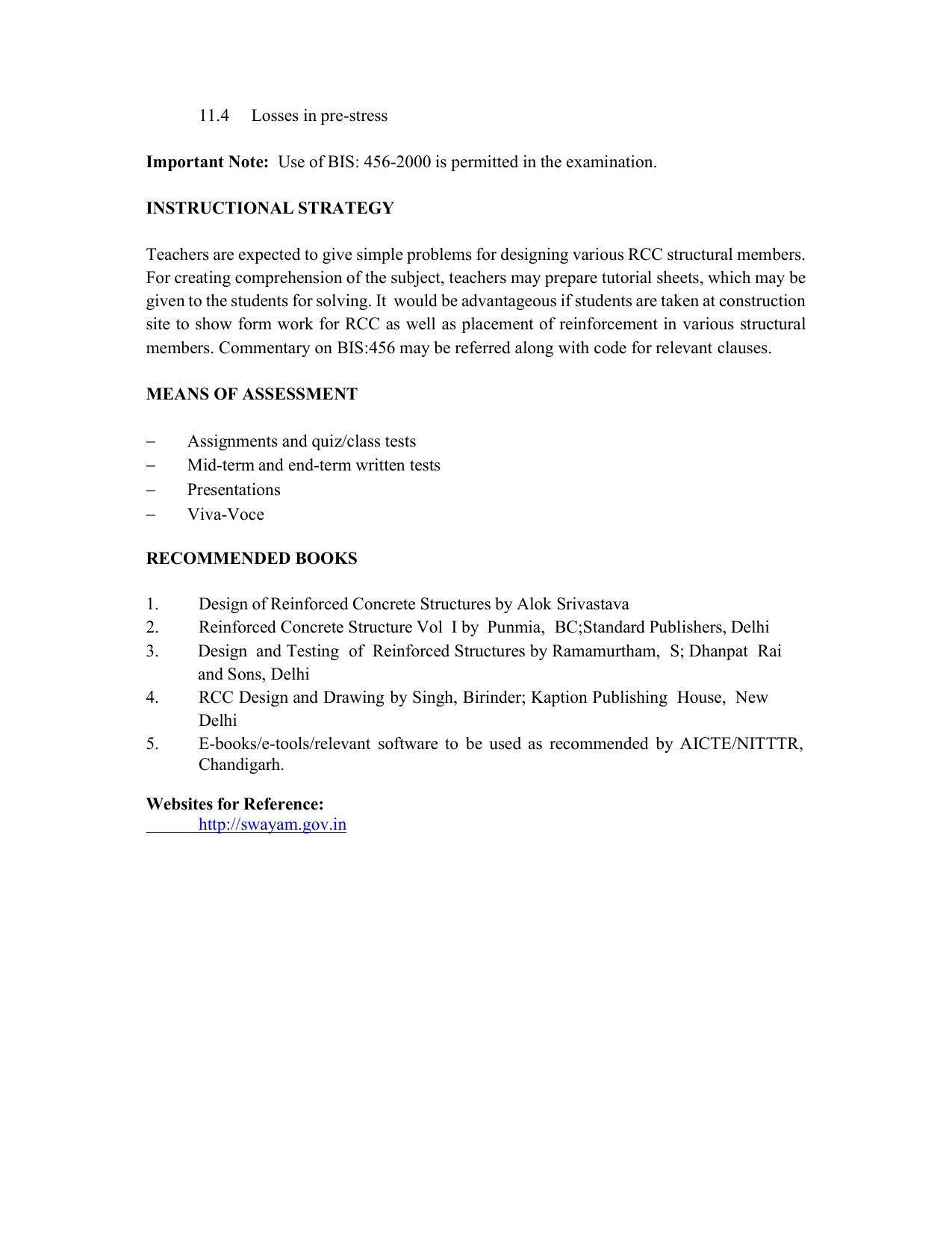 SYLLABUS FOR SEMESTER SYSTEM EFFECTIVE FROM (2021-2022) - CIVIL AND ENVIRONMENT ENGINEERING - Page 124