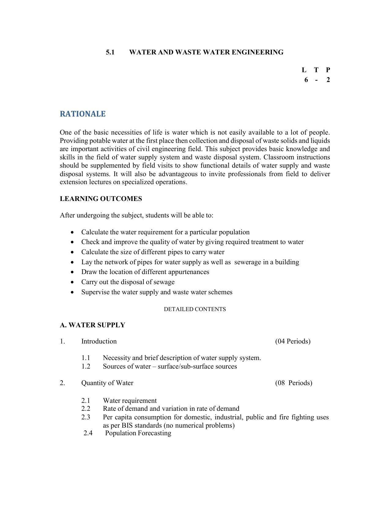 SYLLABUS FOR SEMESTER SYSTEM EFFECTIVE FROM (2021-2022) - CIVIL AND ENVIRONMENT ENGINEERING - Page 134