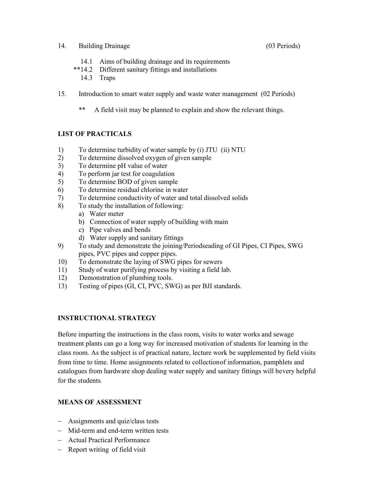 SYLLABUS FOR SEMESTER SYSTEM EFFECTIVE FROM (2021-2022) - CIVIL AND ENVIRONMENT ENGINEERING - Page 137