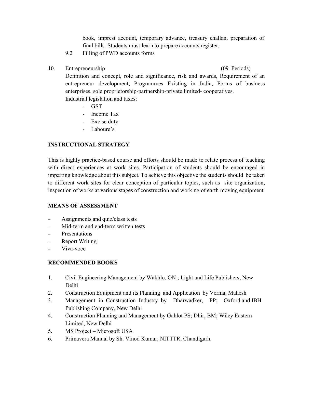 SYLLABUS FOR SEMESTER SYSTEM EFFECTIVE FROM (2021-2022) - CIVIL AND ENVIRONMENT ENGINEERING - Page 172