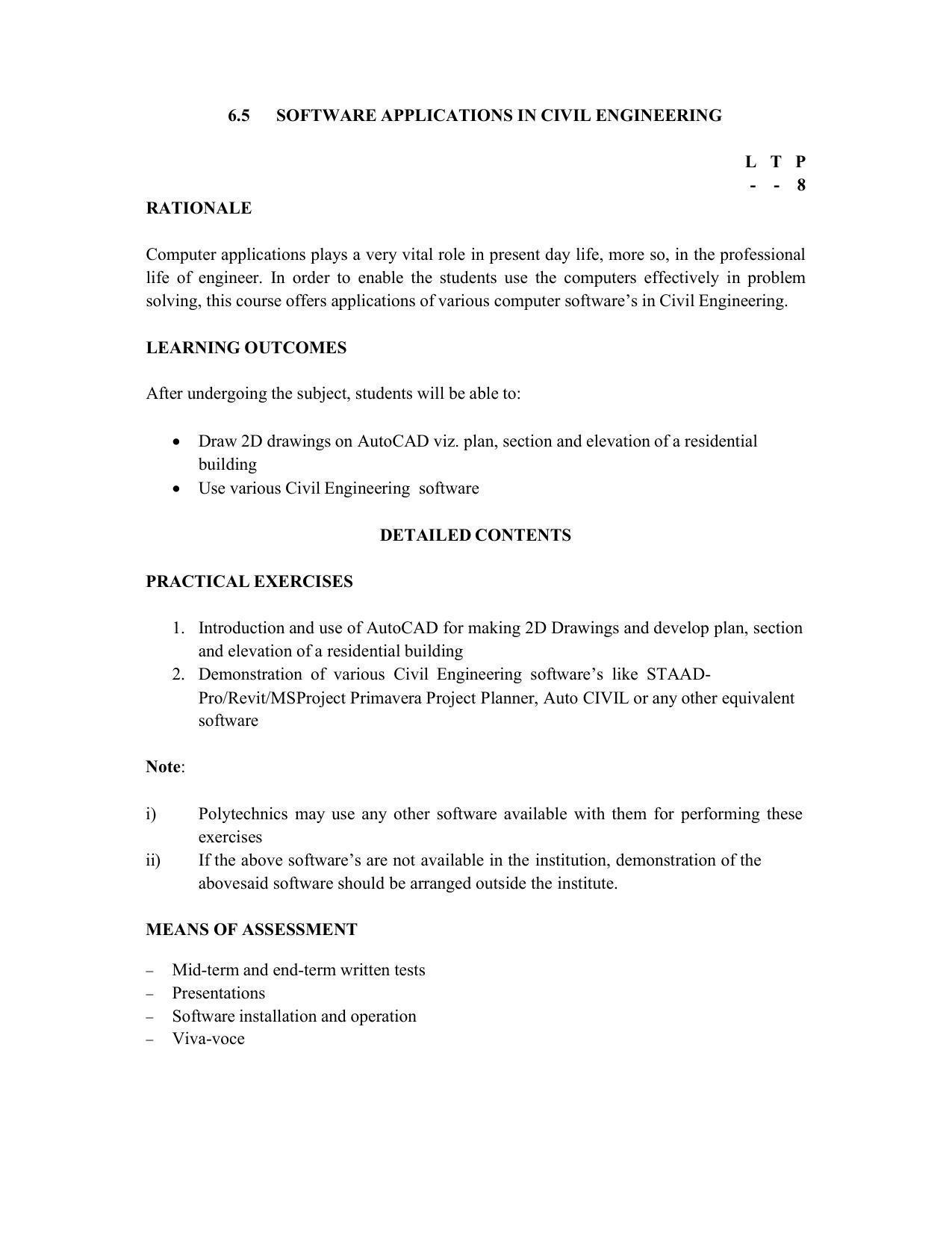 SYLLABUS FOR SEMESTER SYSTEM EFFECTIVE FROM (2021-2022) - CIVIL AND ENVIRONMENT ENGINEERING - Page 179