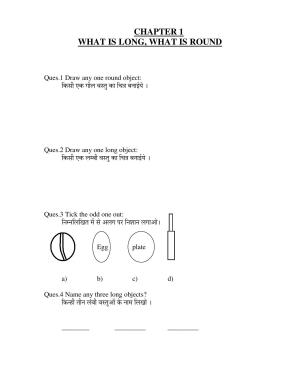 Worksheets for Class 2 Maths Assignment 10