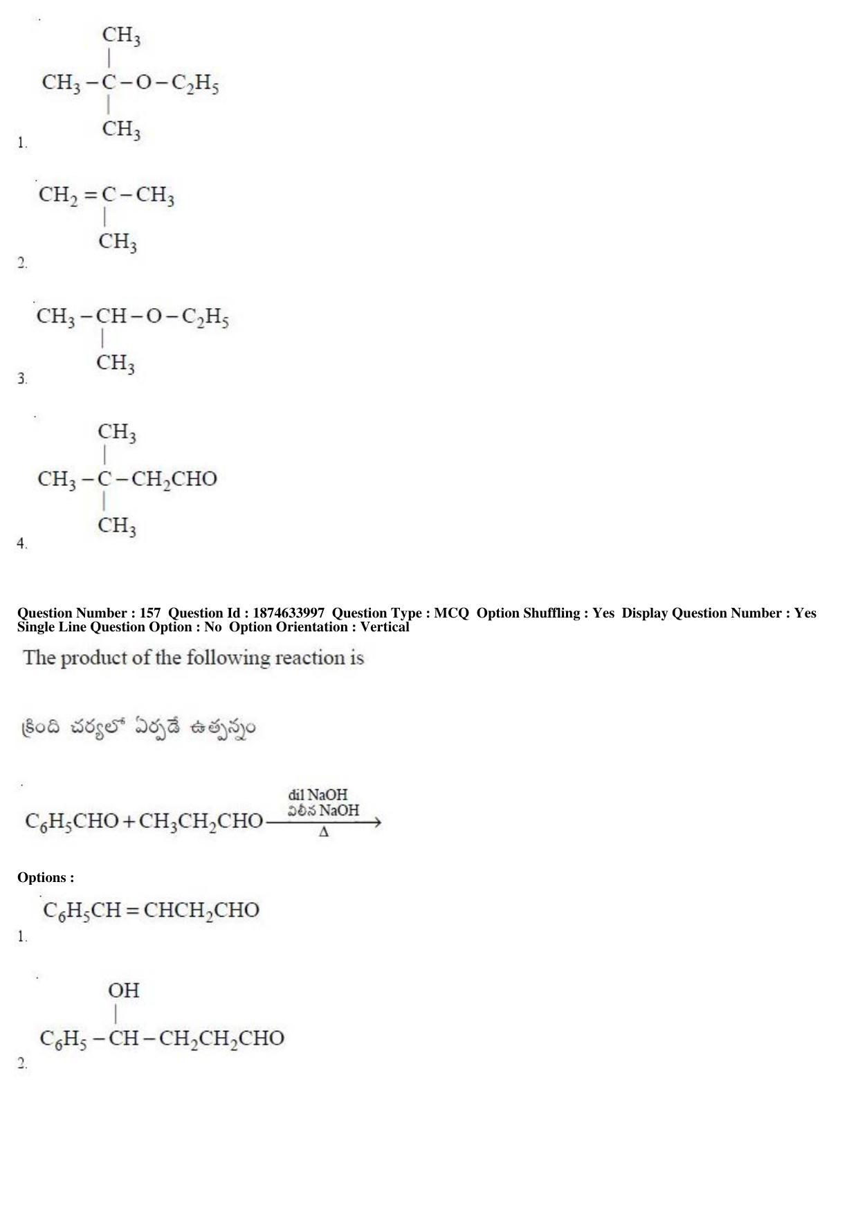 TS EAMCET 2019 Engineering Question Paper with Key (20 April 2019 Afternoon) - Page 93