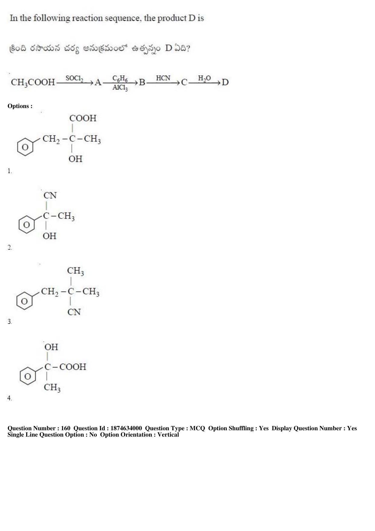 TS EAMCET 2019 Engineering Question Paper with Key (20 April 2019 Afternoon) - Page 95