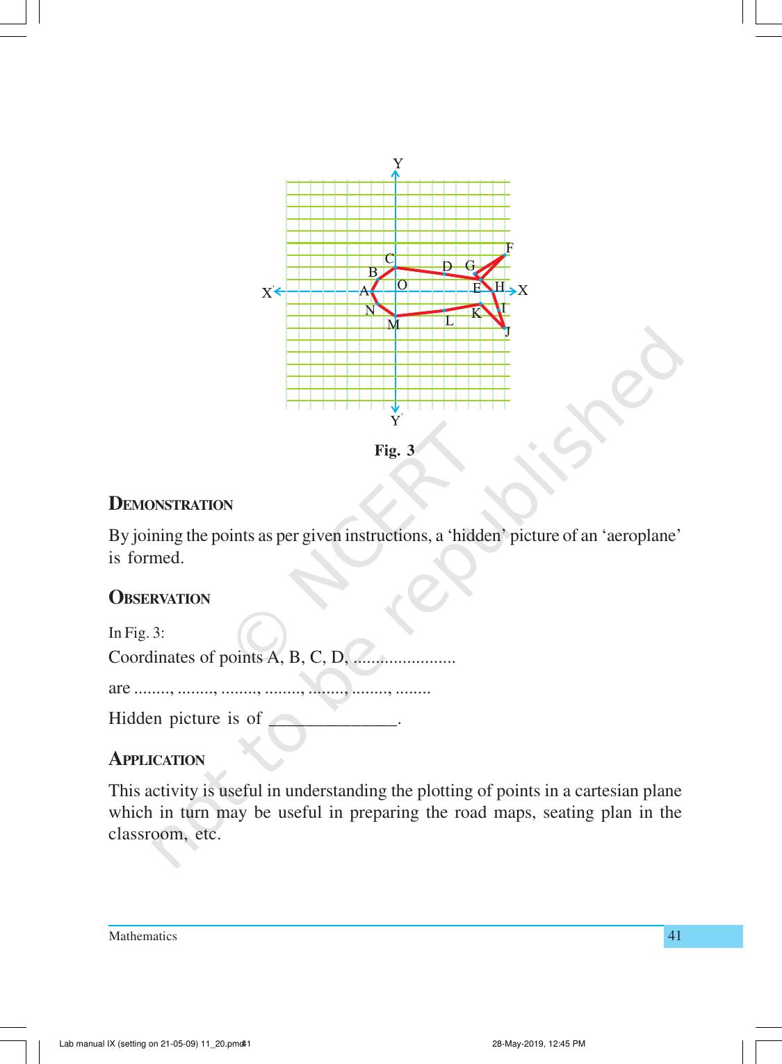NCERT Laboratory Manuals for Class IX Mathematics - Activities for Class IX (11 to 20) - Page 4