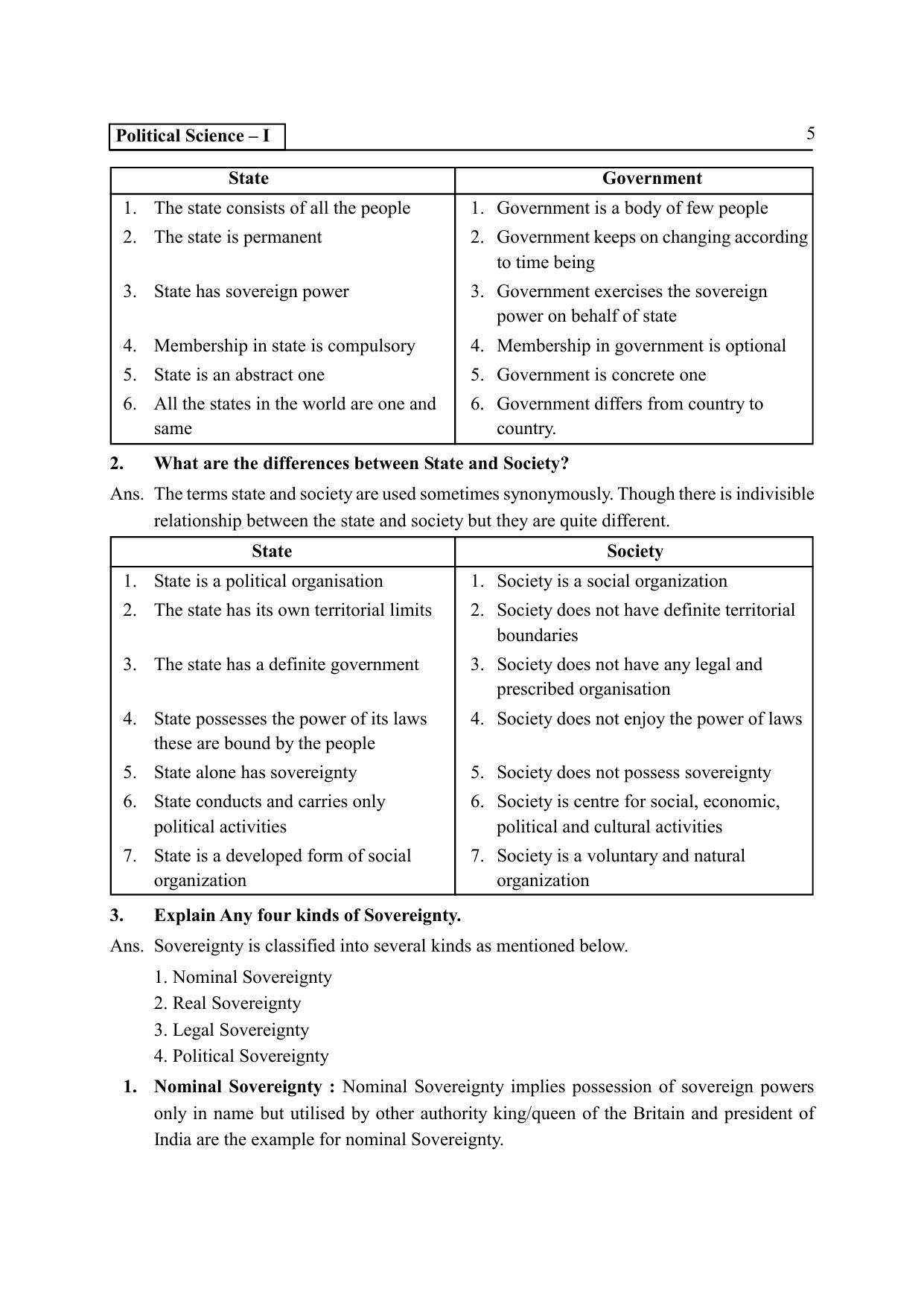 TS SCERT Inter 2nd Year Political science I yr Path 1 (Telugu Medium) Text Book - Page 10