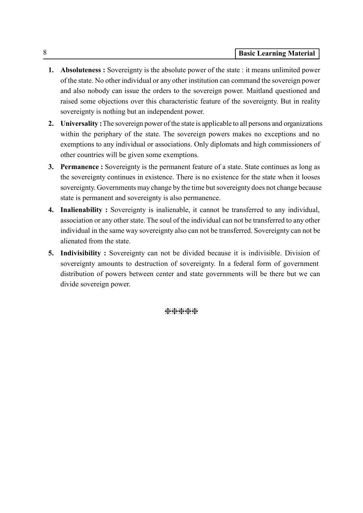 TS SCERT Inter 2nd Year Political science I yr Path 1 (Telugu Medium) Text Book - Page 13