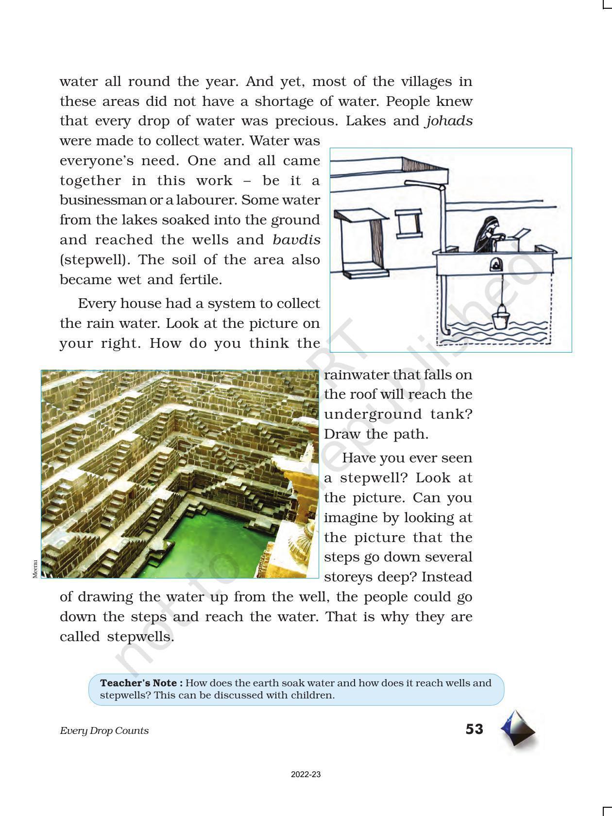 NCERT Book for Class 5 EVS Chapter 6 Every Drop Counts - Page 3