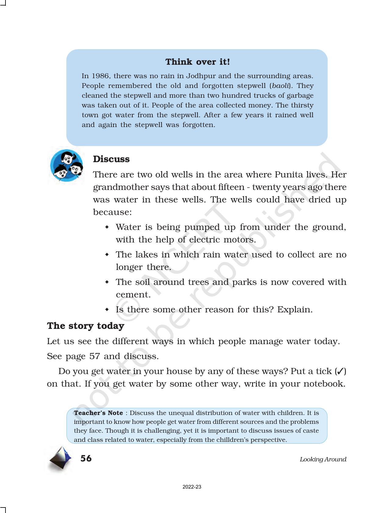 NCERT Book for Class 5 EVS Chapter 6 Every Drop Counts - Page 6