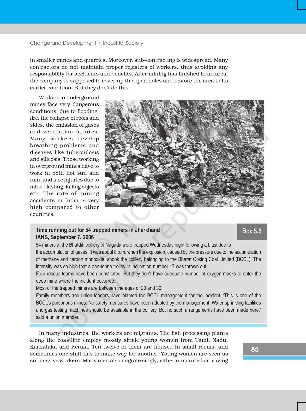 NCERT Book for Class 12 Sociology (Social Change and Development in India) Chapter 5 Change and Development in Industrial Society - Page 13