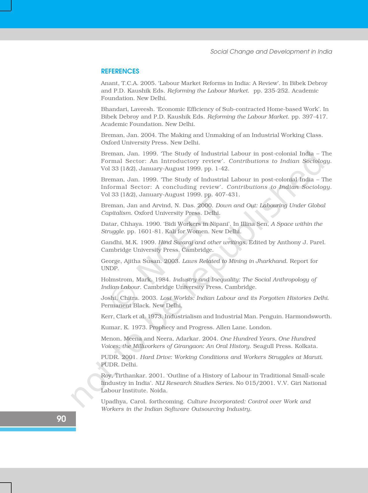 NCERT Book for Class 12 Sociology (Social Change and Development in India) Chapter 5 Change and Development in Industrial Society - Page 18