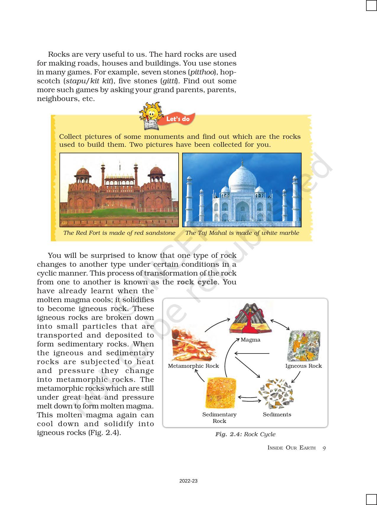NCERT Book for Class 7 Social Science(Geography): Chapter 2-Inside Our Earth - Page 3