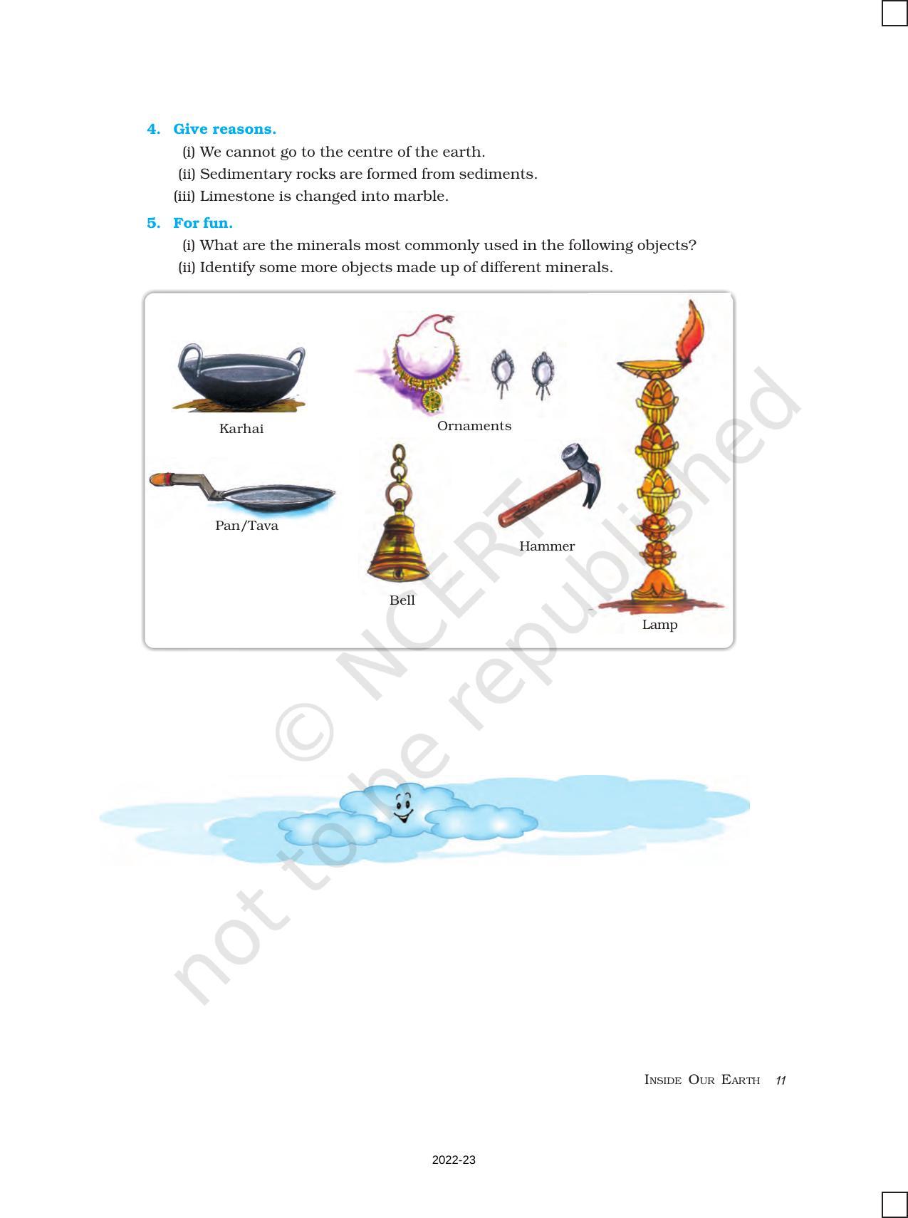 NCERT Book for Class 7 Social Science(Geography): Chapter 2-Inside Our Earth - Page 5