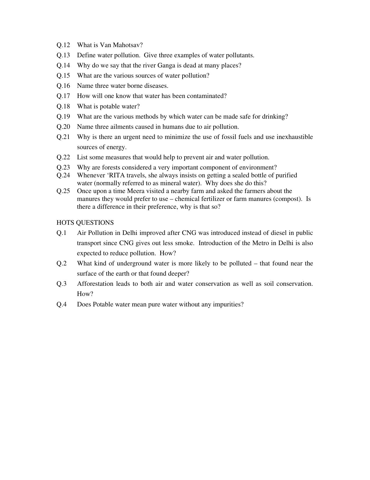 CBSE Worksheets for Class 8 Science Assignment 13 - Page 2