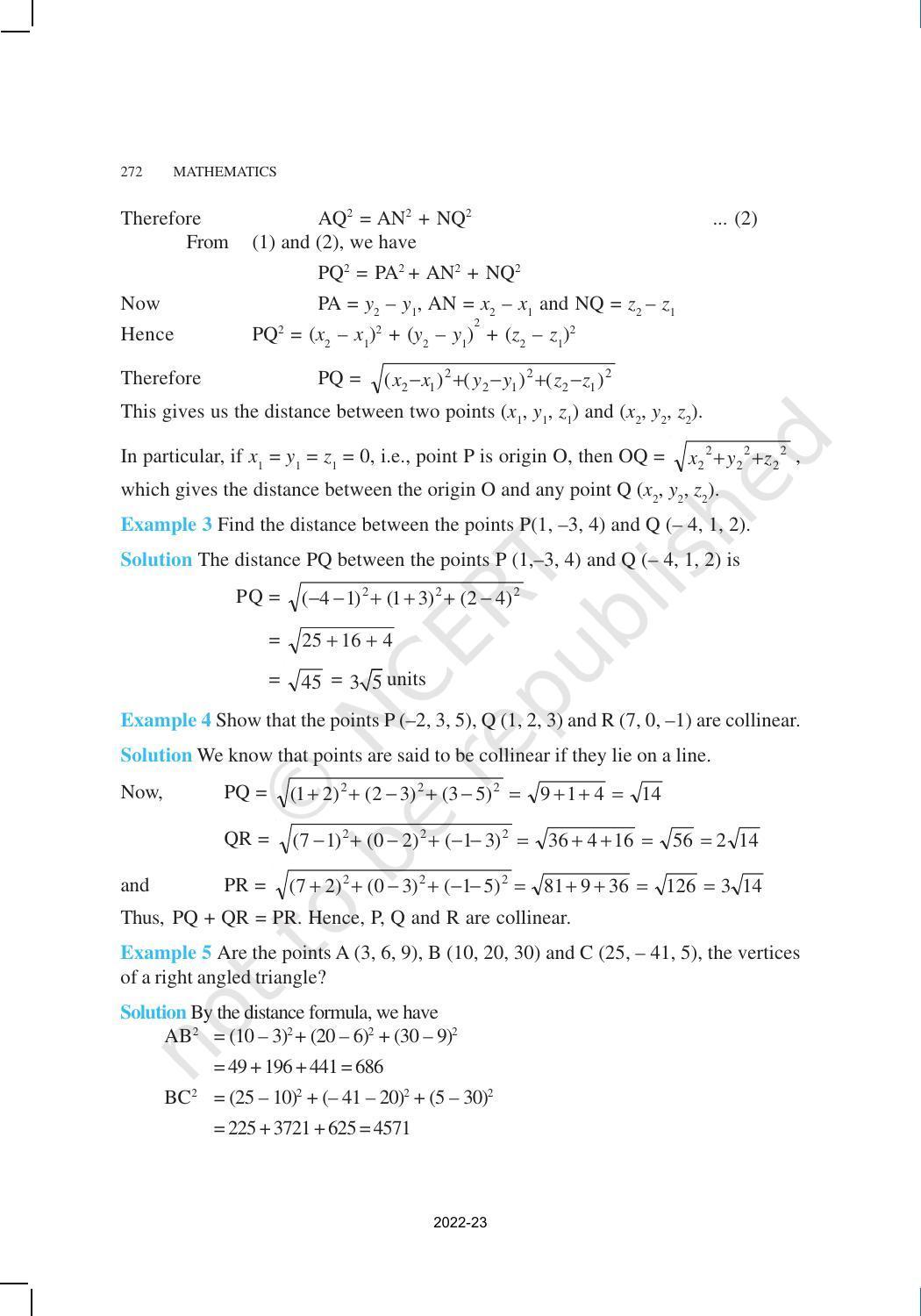 NCERT Book for Class 11 Maths Chapter 12 Introduction to Three-Dimensional Geometry - Page 5