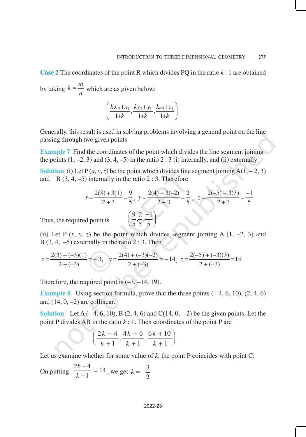 NCERT Book for Class 11 Maths Chapter 12 Introduction to Three-Dimensional Geometry - Page 8