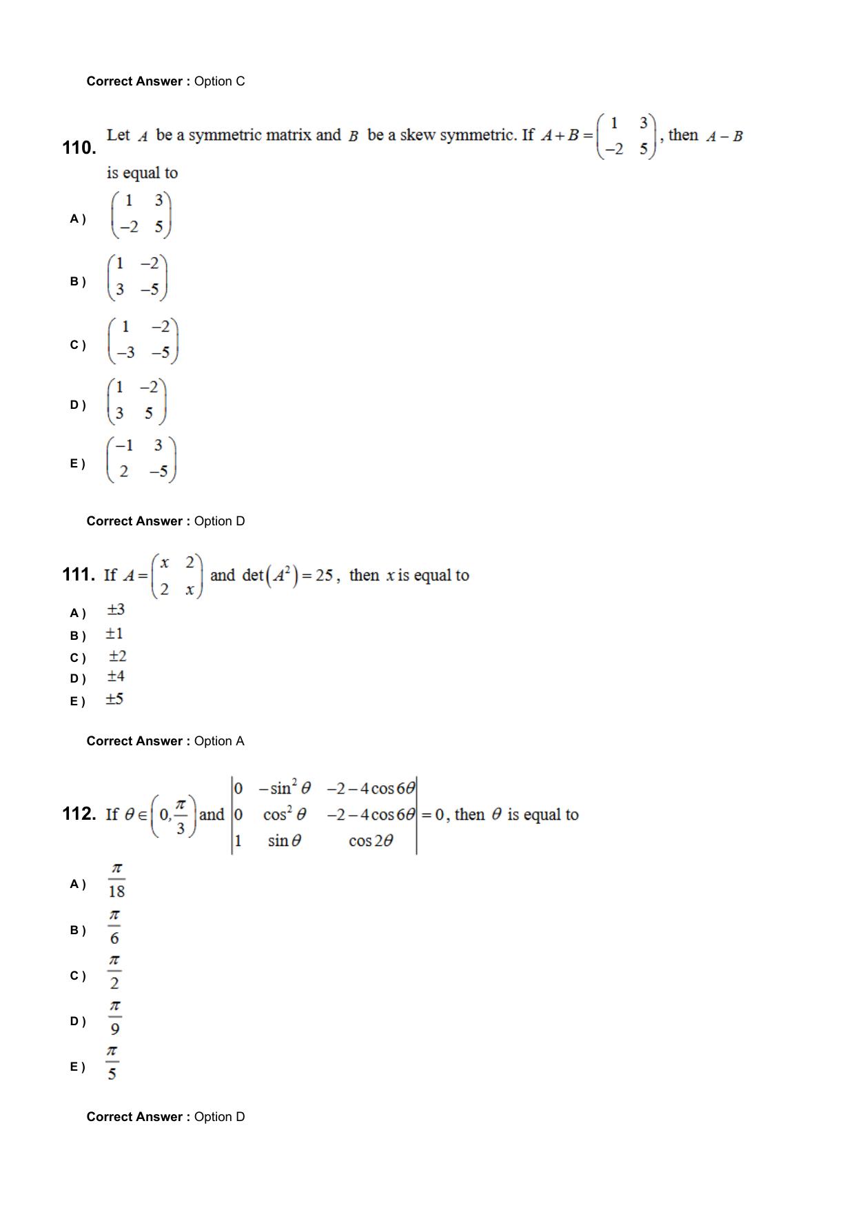 KEAM 2024 June 5 Question Paper with Answer Key - Page 25