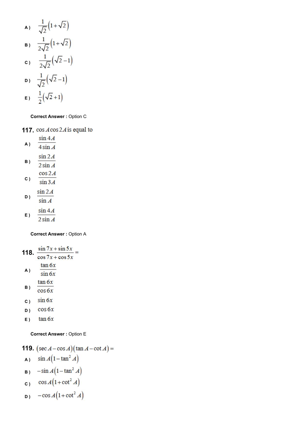 KEAM 2024 June 5 Question Paper with Answer Key - Page 27