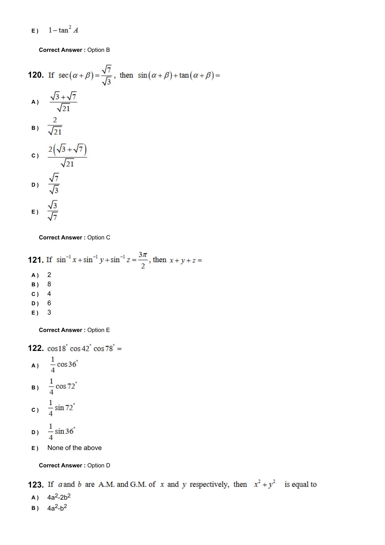 KEAM 2024 June 5 Question Paper with Answer Key - Page 28
