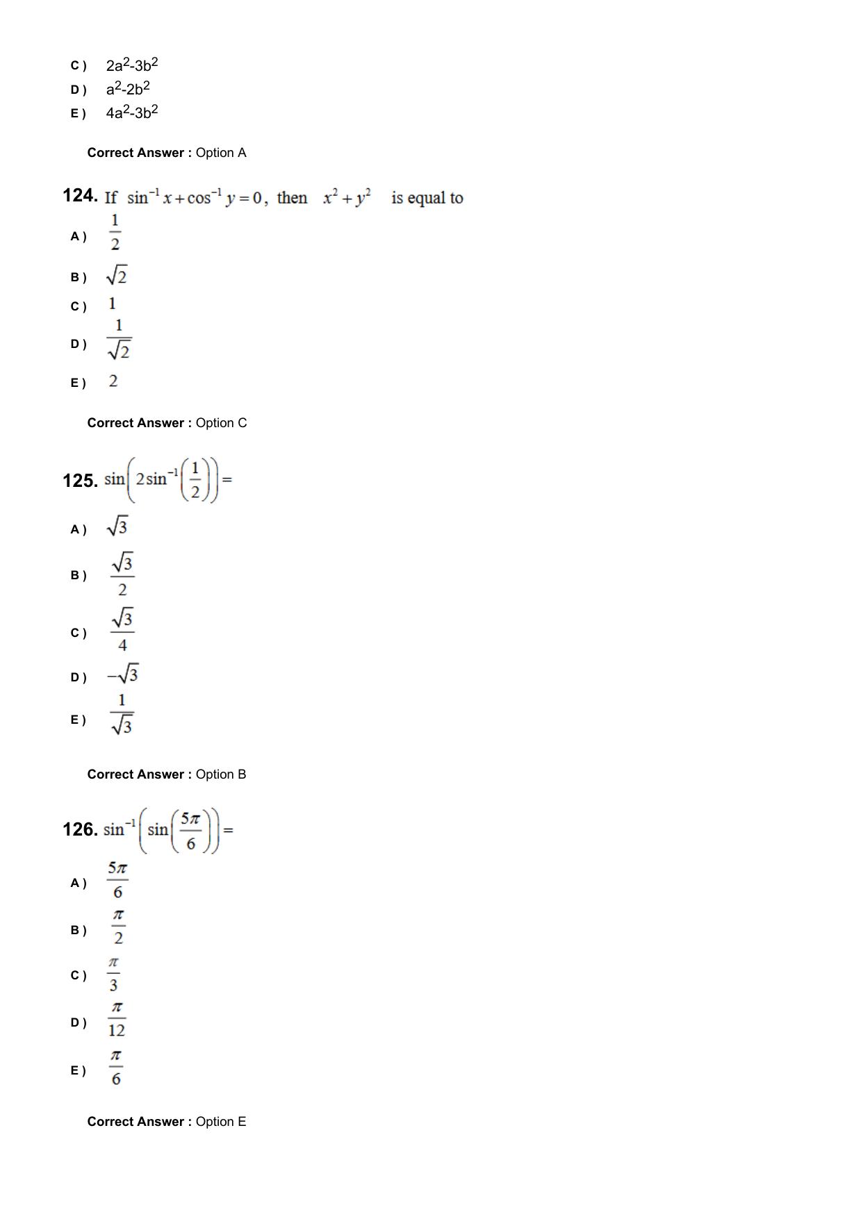 KEAM 2024 June 5 Question Paper with Answer Key - Page 29