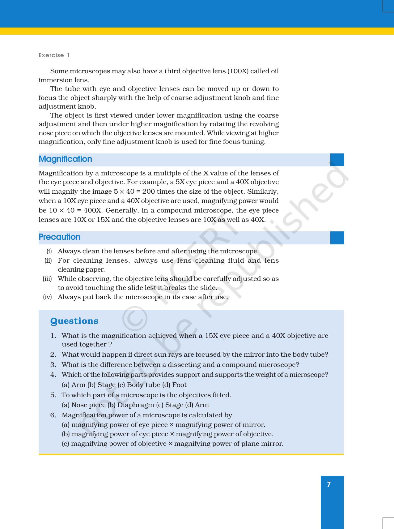 NCERT Laboratory Manuals for Class XI Biology - Exercise 1 - Page 17