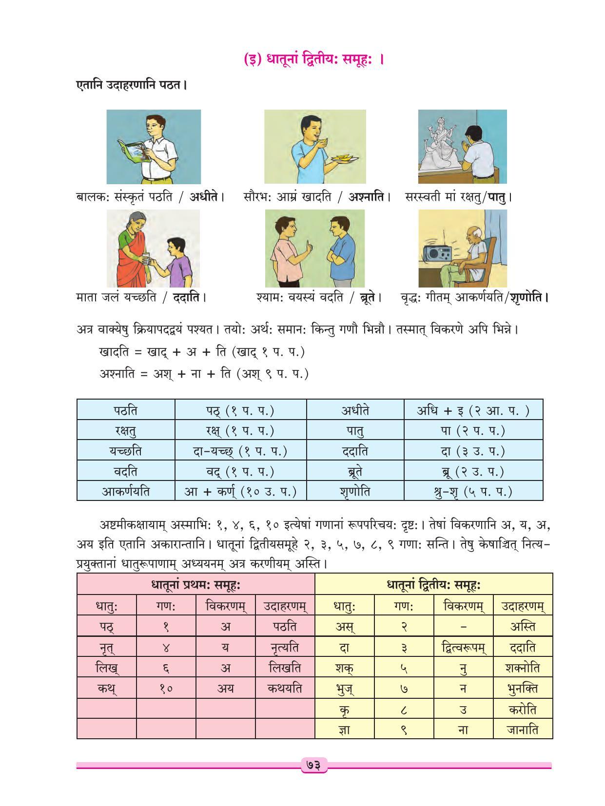 Maharashtra Board Class 9 Sanskrit Textbook - Page 83