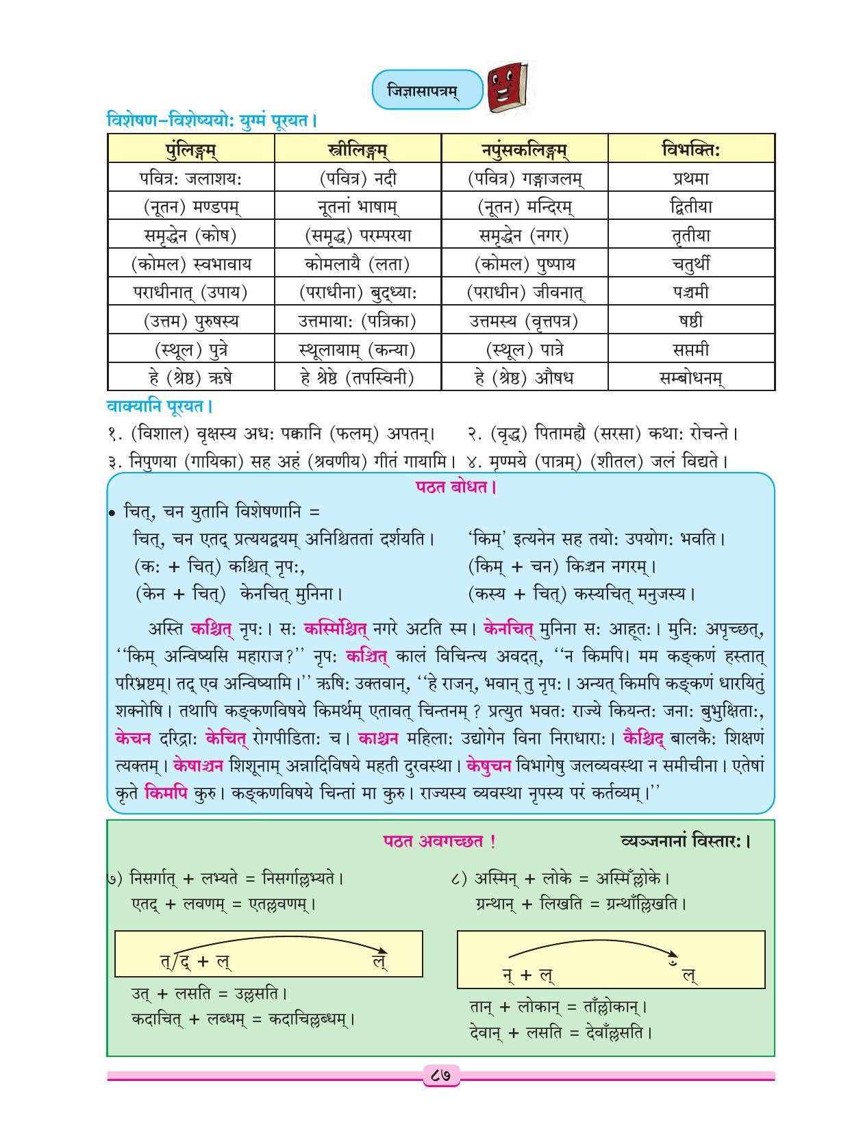 Maharashtra Board Class 9 Sanskrit Textbook - Page 97