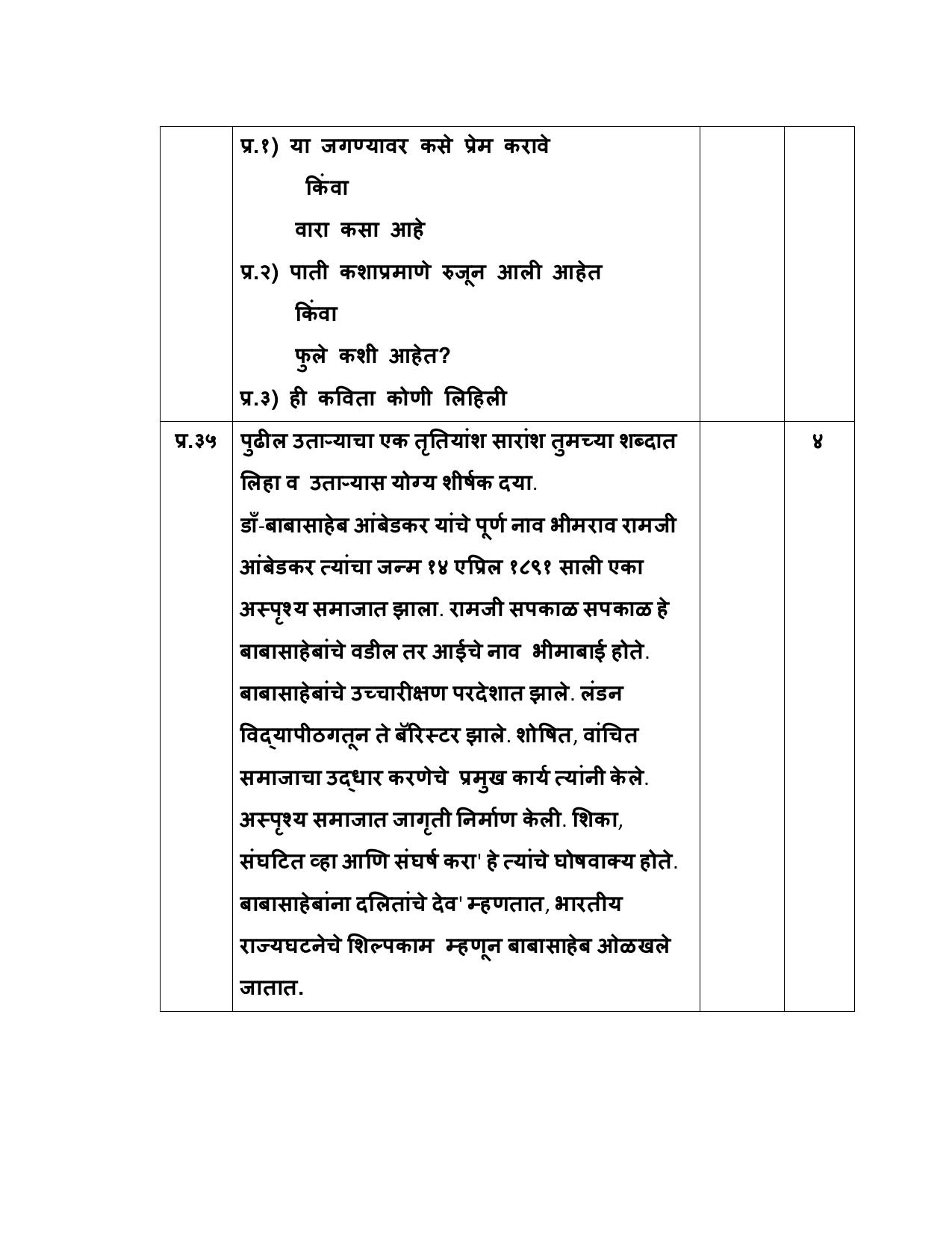 NIOS Class 10 Marathi (204) Sample Paper - Page 14