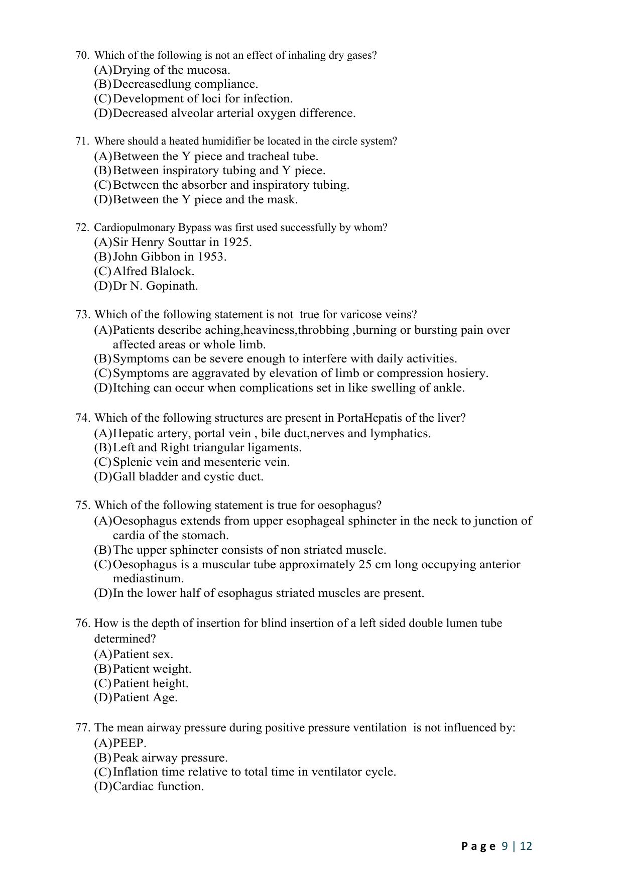 WB JEMAS (PG) M.Sc OTS 2024 Question Paper - Page 11