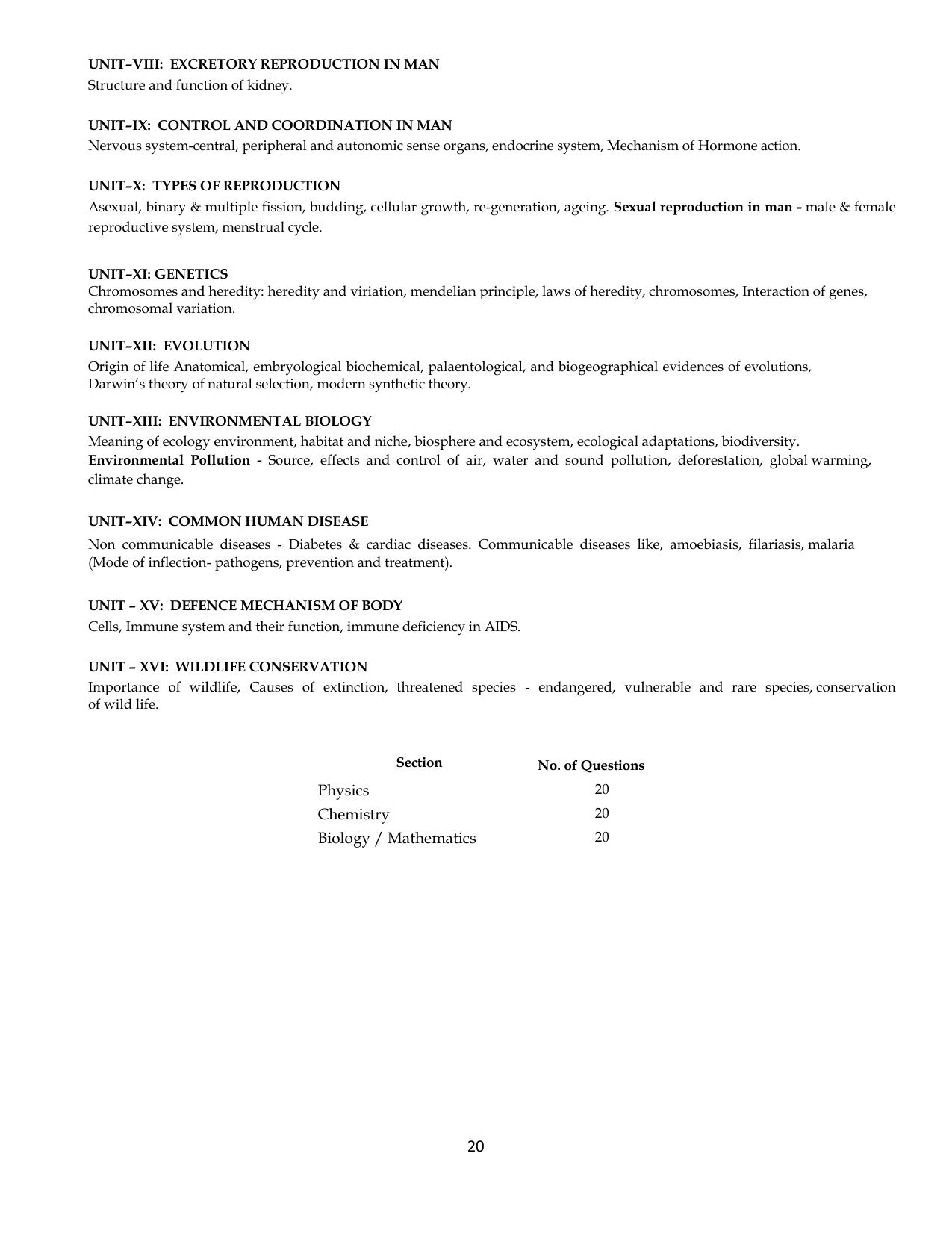 SAAT Syllabus - Page 20