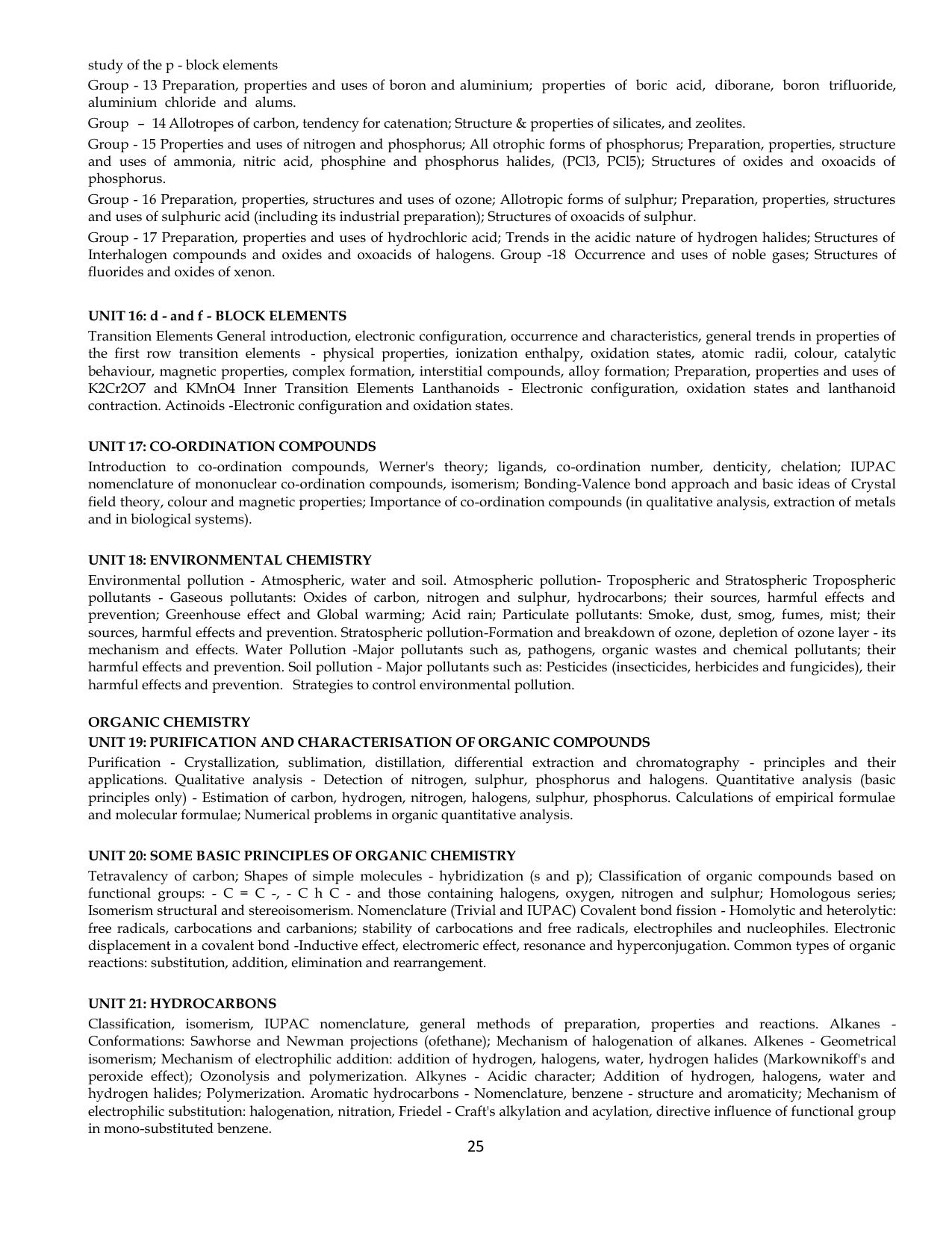 SAAT Syllabus - Page 25