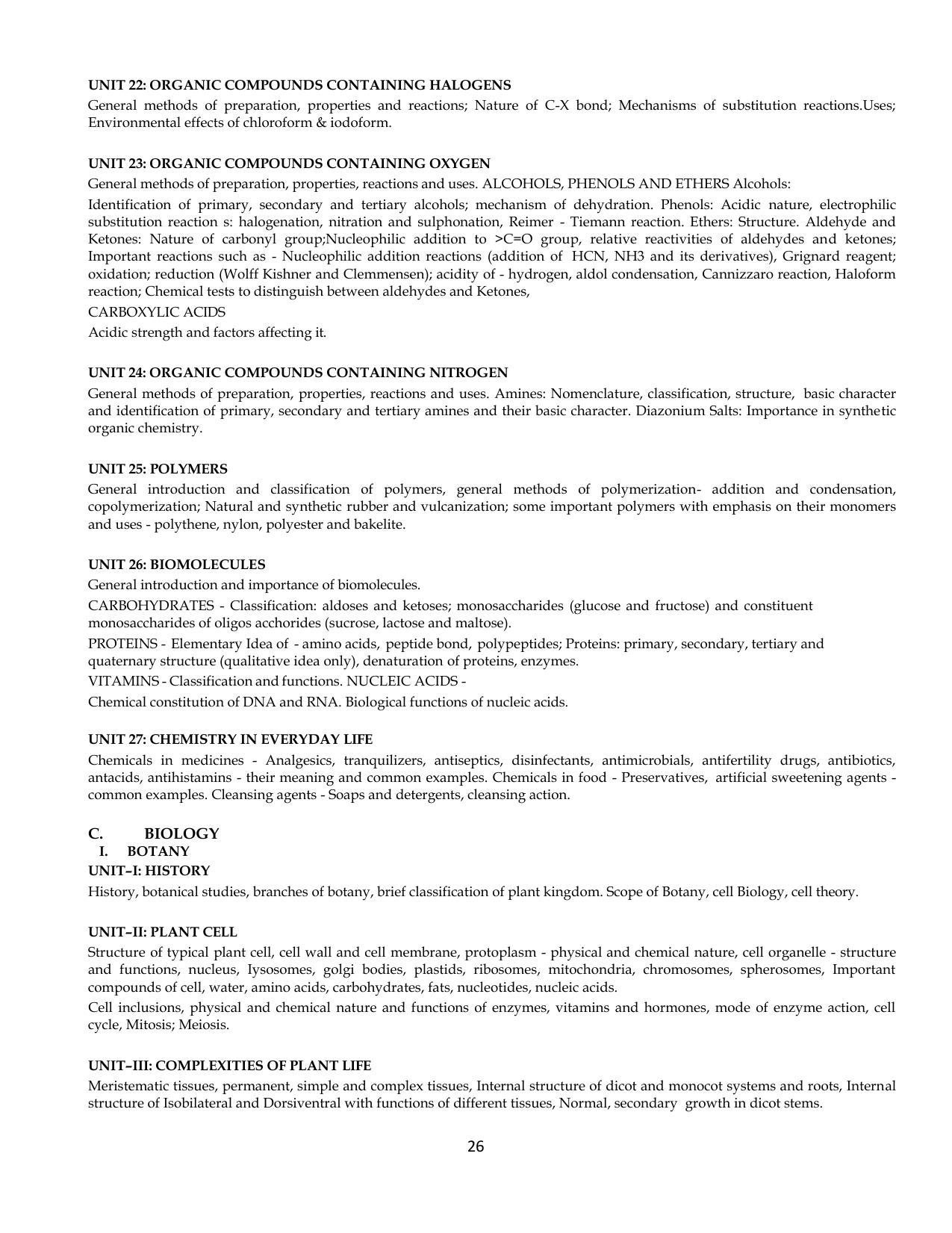 SAAT Syllabus - Page 26