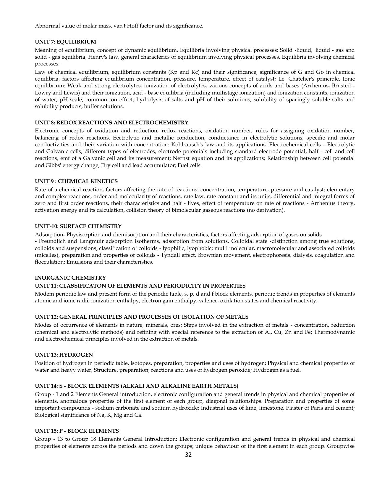 SAAT Syllabus - Page 32