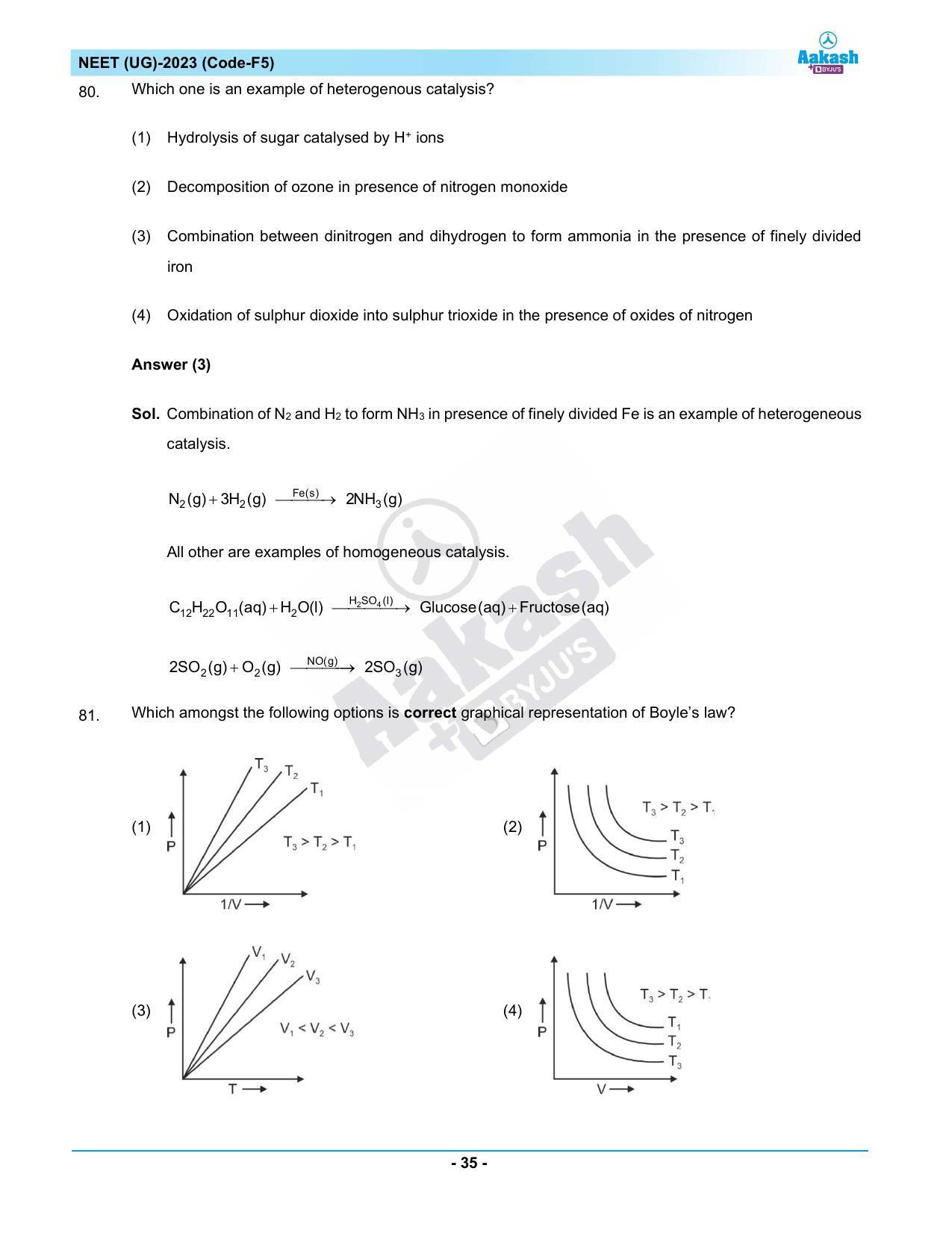 NEET 2023 Question Paper F5 - Page 35