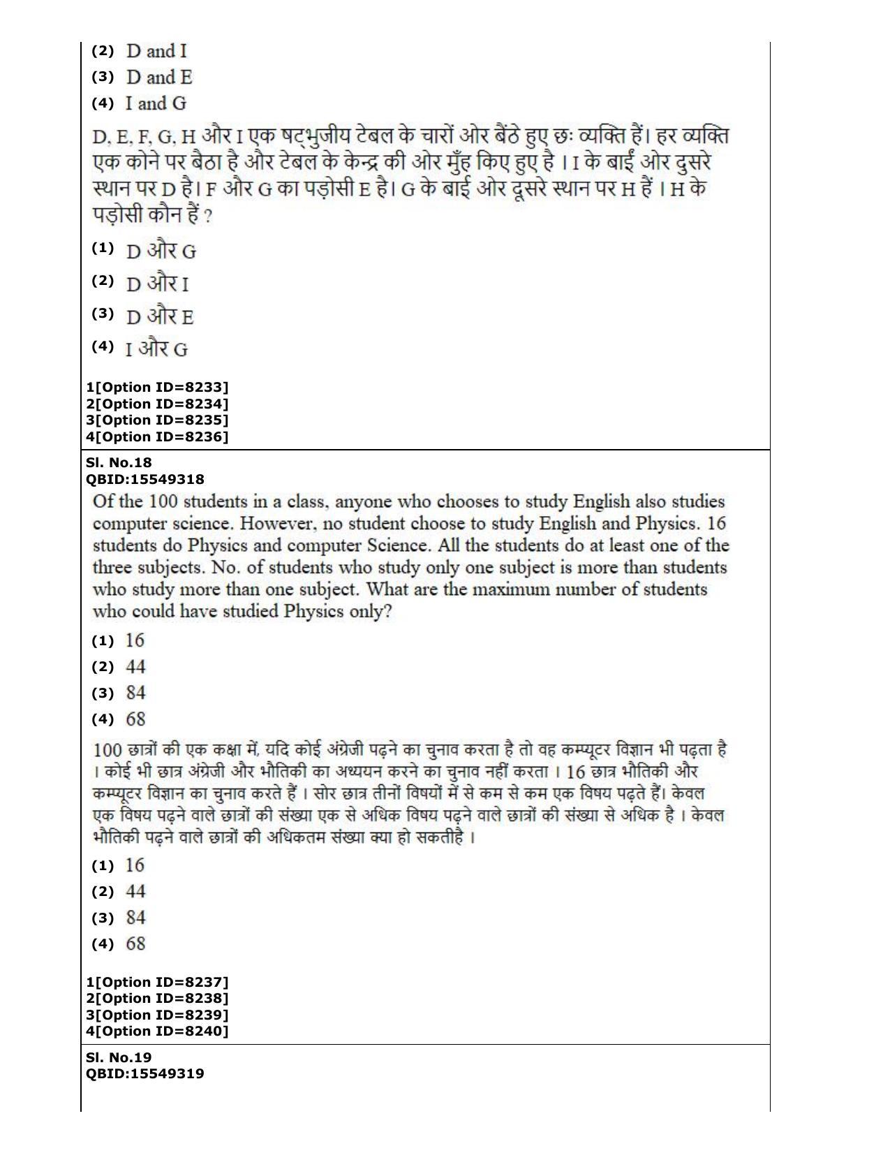 CUET (PG) 2022: PGQP-35 Public Health (3-09-2022) Question Paper - Page 10