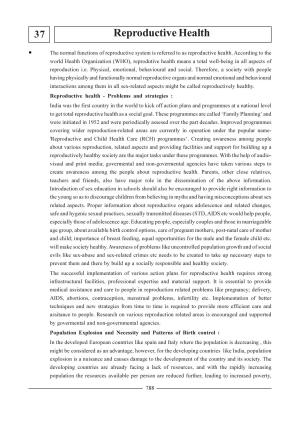 GSEB HSC Biology Question Paper (English Medium)- Chapter 37