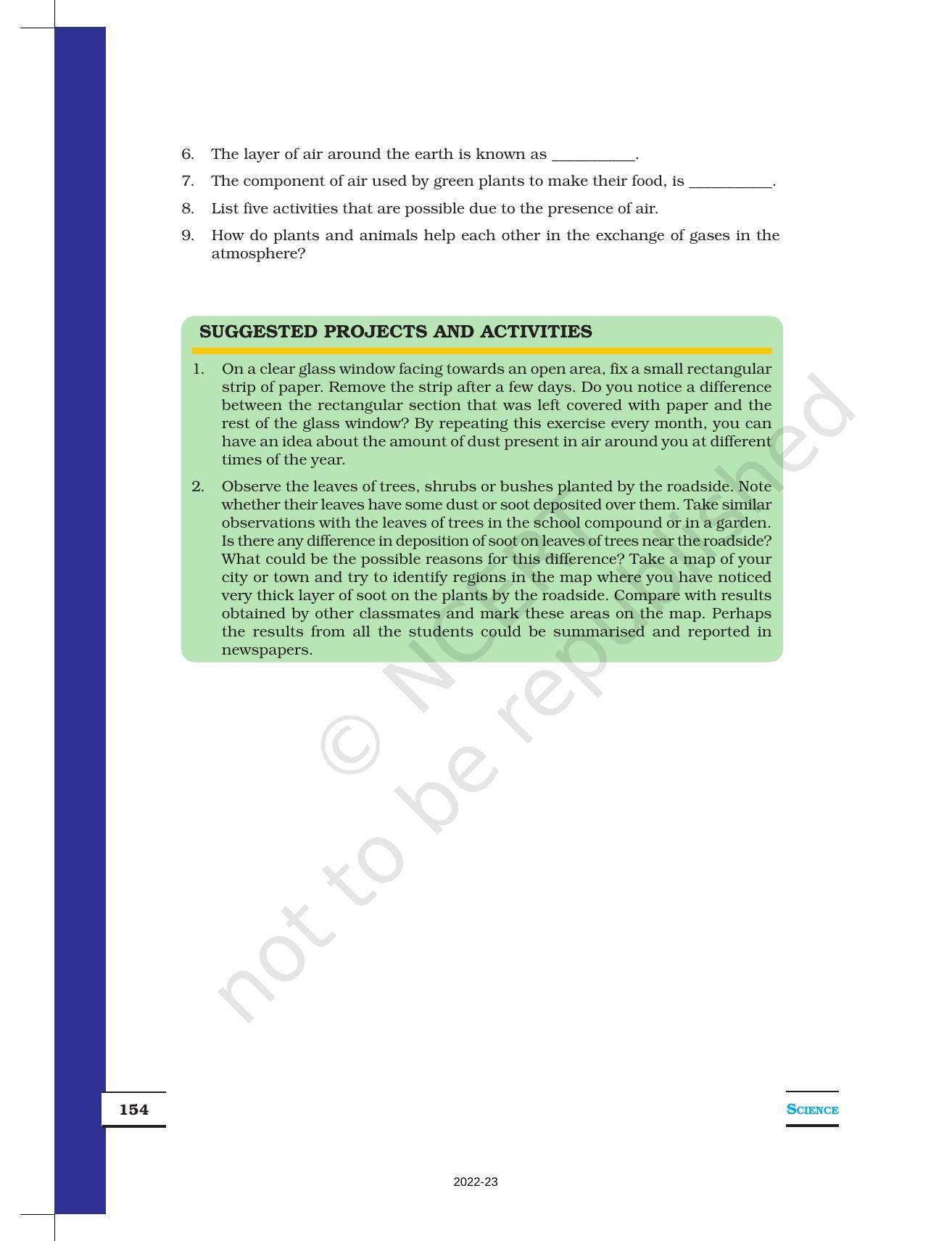 NCERT Book for Class 6 Science: Chapter 15-Air Around Us - Page 8